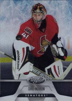 2011-12 Panini Certified #148 Craig Anderson Front