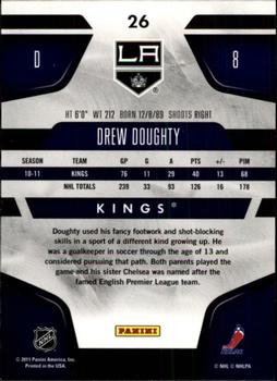 2011-12 Panini Certified #26 Drew Doughty Back
