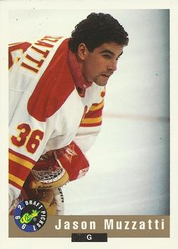 1992 Classic Draft Picks #114 Jason Muzzatti Front