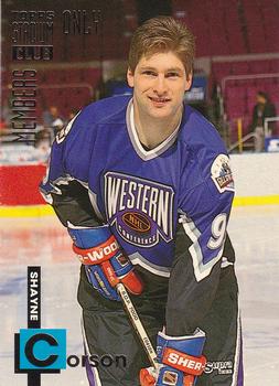 1994-95 Stadium Club Members Only 50 #12 Shayne Corson Front
