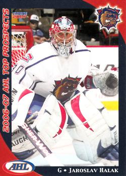 2006-07 Choice AHL Top Prospects #13 Jaroslav Halak Front