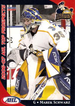 2006-07 Choice AHL Top Prospects #33 Marek Schwarz Front
