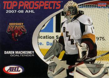 2007-08 Choice AHL Top Prospects #15 Daren Machesney Front