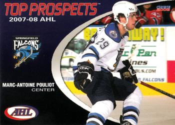 2007-08 Choice AHL Top Prospects #45 Marc-Antoine Pouliot Front