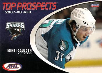 2007-08 Choice AHL Top Prospects #49 Mike Iggulden Front