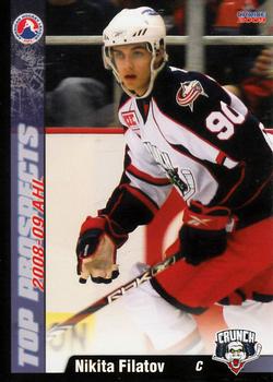 2008-09 Choice AHL Top Prospects #44 Nikita Filatov Front
