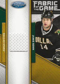 2011-12 Panini Certified - Fabric of the Game #43 Jamie Benn Front