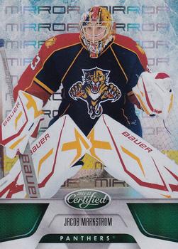 2011-12 Panini Certified - Mirror Emerald #77 Jacob Markstrom Front