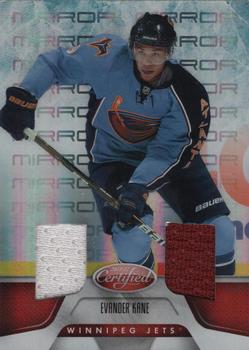 2011-12 Panini Certified - Mirror Red Materials Dual #38 Evander Kane Front