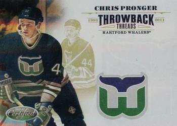 2011-12 Panini Certified - Throwback Threads Mirror Gold #4 Chris Pronger Front