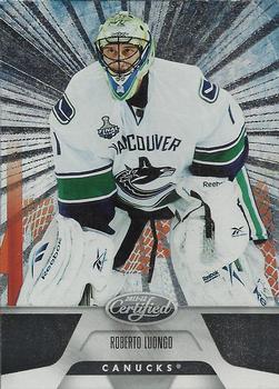 2011-12 Panini Certified - Totally Silver #144 Roberto Luongo Front