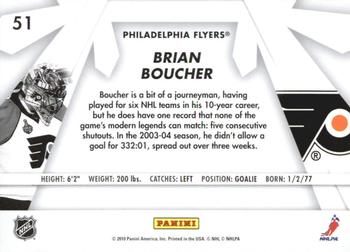 2010-11 Donruss - Boys of Winter #51 Brian Boucher Back