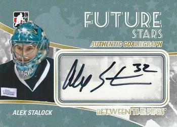 2010-11 In The Game Between The Pipes - Autographs #A-AS Alex Stalock  Front
