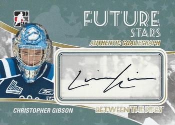 2010-11 In The Game Between The Pipes - Autographs #A-CG Christopher Gibson  Front