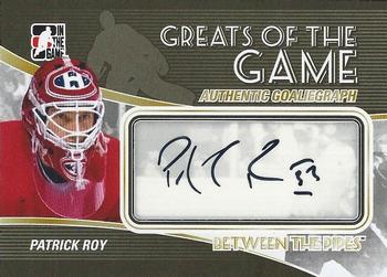 2010-11 In The Game Between The Pipes - Autographs #A-PRO Patrick Roy Front