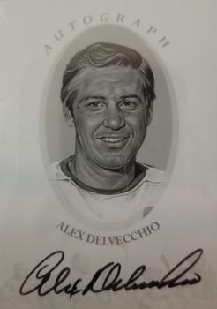 2010-11 In The Game Enshrined - Autographs Silver #AAD Alex Delvecchio  Front