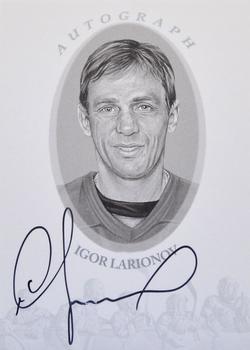 2010-11 In The Game Enshrined - Autographs Silver #AIL Igor Larionov  Front