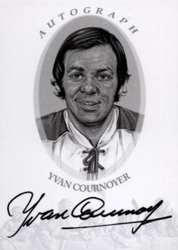 2010-11 In The Game Enshrined - Autographs Silver #AYC Yvan Cournoyer  Front