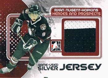 2010-11 In The Game Heroes and Prospects - Game Used Jerseys Silver #M41 Ryan Nugent-Hopkins  Front