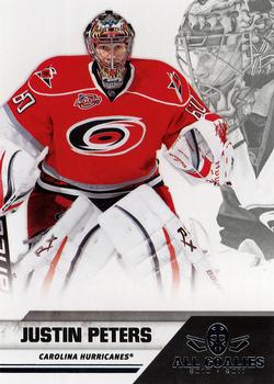 2010-11 Panini All Goalies - Up Close #16 Justin Peters Front