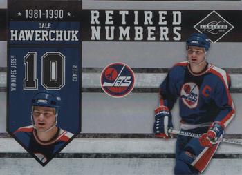 2010-11 Panini Limited - Retired Numbers Silver Spotlight #12 Dale Hawerchuk  Front