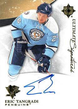 2010-11 Upper Deck Ultimate Collection - Ultimate Signatures #US-ET Eric Tangradi  Front