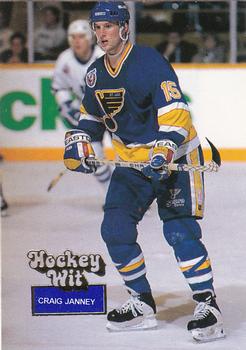 1994 Hockey Wit #4 Craig Janney Front