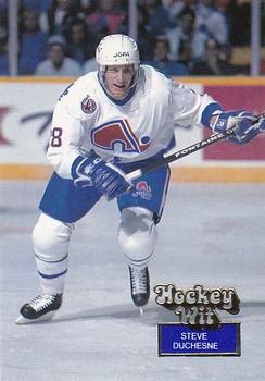 1994 Hockey Wit #8 Steve Duchesne Front