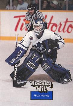 1994 Hockey Wit #34 Felix Potvin Front