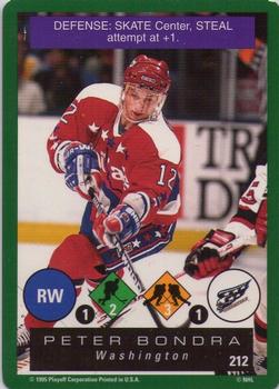 1995-96 Playoff One on One Challenge #212 Peter Bondra  Front