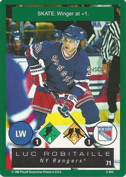 1995-96 Playoff One on One Challenge #71 Luc Robitaille  Front