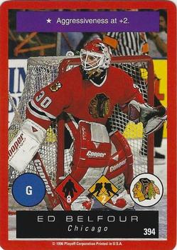 1996-97 Playoff One on One Challenge #394 Ed Belfour Front