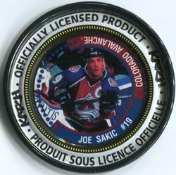 1997-98 Katch/Irwin Medallions #42 Joe Sakic  Front