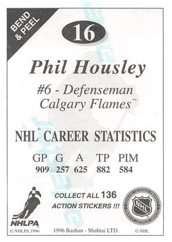 1995-96 Bashan Imperial Super Stickers #16 Phil Housley Back