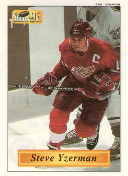 1995-96 Bashan Imperial Super Stickers #37 Steve Yzerman Front