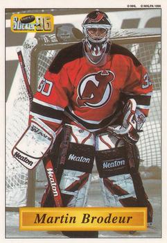 1995-96 Bashan Imperial Super Stickers #70 Martin Brodeur Front