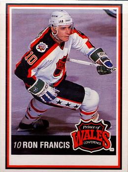 1990-91 Kraft #83 Ron Francis Front