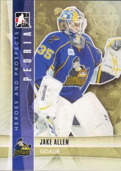 2011-12 In The Game Heroes and Prospects #117 Jake Allen Front