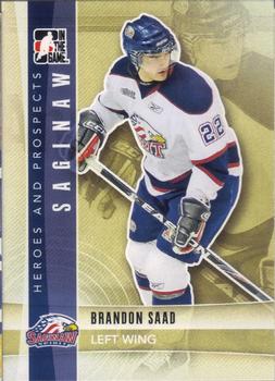 2011-12 In The Game Heroes and Prospects #14 Brandon Saad Front