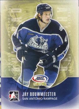 2011-12 In The Game Heroes and Prospects #153 Jay Bouwmeester Front