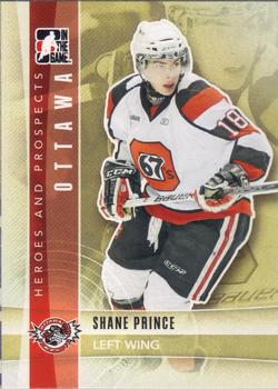 2011-12 In The Game Heroes and Prospects #35 Shane Prince Front