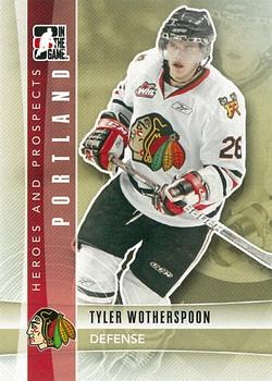 2011-12 In The Game Heroes and Prospects #88 Tyler Wotherspoon Front