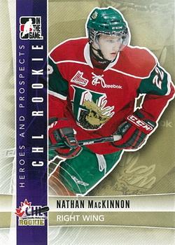 2011-12 In The Game Heroes and Prospects #101 Nathan MacKinnon Front