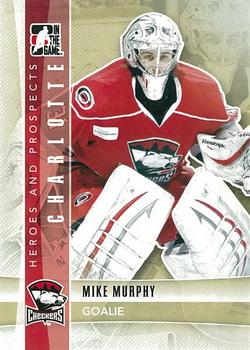 2011-12 In The Game Heroes and Prospects #127 Mike Murphy Front
