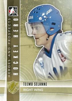 2011-12 In The Game Heroes and Prospects #6 Teemu Selanne Front