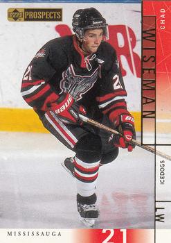 2000-01 Upper Deck CHL Prospects #12 Chad Wiseman Front