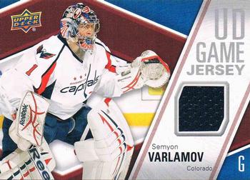 2011-12 Upper Deck - Game Jerseys #GJ-SV Semyon Varlamov  Front