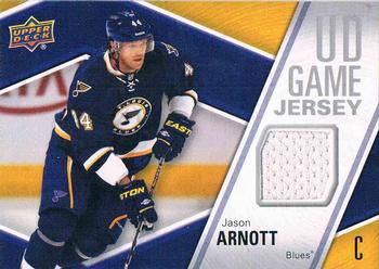 2011-12 Upper Deck - Game Jerseys #GJ-JA Jason Arnott  Front