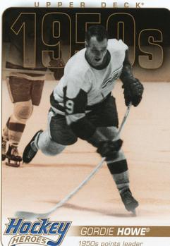 2011-12 Upper Deck - Hockey Heroes: 1950s #HH9 Gordie Howe  Front