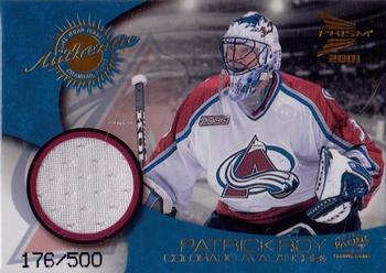 2000-01 Pacific Prism McDonald's - Game Jerseys #3 Patrick Roy  Front